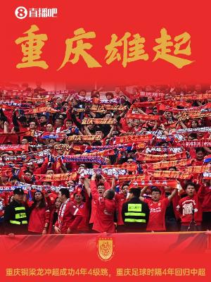 川渝德比要來了！重慶銅梁龍升超，2026中超將上演銅梁龍vs蓉城