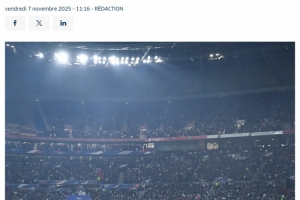 官方：法國(guó)隊(duì)計(jì)劃在對(duì)陣烏克蘭賽前舉行活動(dòng)紀(jì)念巴黎恐襲十周年