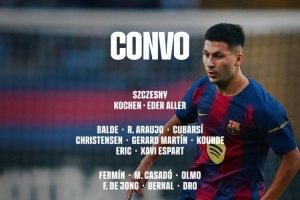 巴薩對陣塞爾塔大名單：萊萬、亞馬爾、孔德在列，克里斯滕森回歸