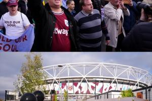 太陽(yáng)報(bào)：不滿俱樂(lè)部所有者，西漢姆聯(lián)球迷抬棺抗議