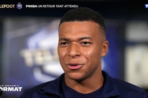 姆巴佩：我與博格巴經(jīng)常聯(lián)系，希望他能夠重拾巔峰狀態(tài)