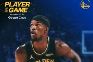 15中10砍下21+9+7！勇士官方曬本場最佳球員數(shù)據(jù)海報：巴特勒當選