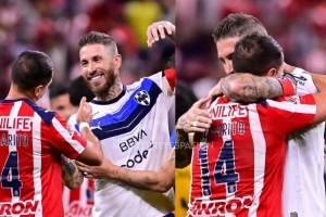 打破9個月進球荒！小豌豆補時破門痛哭落淚 拉莫斯擁抱安慰小老弟