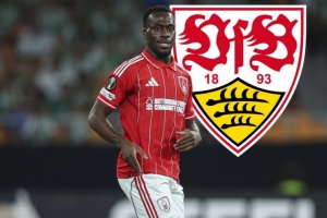 記者：無意大菲爾，斯圖加特考慮冬窗簽森林23歲前鋒卡利穆恩多