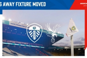 因聯(lián)賽杯賽程變更 官方：水晶宮vs利茲聯(lián)的英超改期至12月21日4點(diǎn)