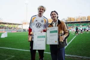 德國足協(xié)官方：沃爾特馬德獲得公平競賽獎，德國杯奪冠后安慰對手