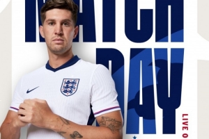 英格蘭隊(duì)發(fā)布對陣塞爾維亞海報：斯通斯單人出鏡