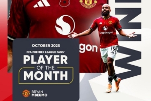 10月3場3球1助！姆伯莫被評為PFA英超球迷票選月度最佳球員