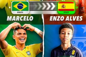 桑巴足球誰來繼承？馬塞洛兒子西班牙U17隊(duì)長 弟媳兒子代表英格蘭