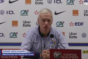 德尚：姆巴佩腳踝仍有炎癥已將他還給皇馬，謝爾基還有改進的空間