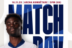 收官戰(zhàn)！英格蘭發(fā)布對陣阿爾巴尼亞海報：薩卡單人出鏡