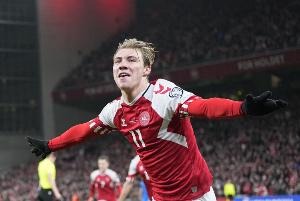 霍伊倫缺席今天凌晨丹麥的世預(yù)賽，迪馬濟(jì)奧：只是流感并無(wú)大礙