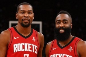 美網(wǎng)友：哈登沒幫手&教練又蠢&沒法贏 回火箭和杜蘭特一起爭冠吧