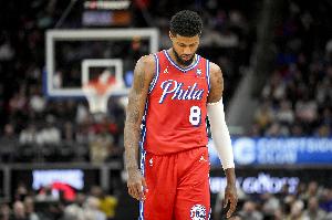 合著就復(fù)出打老東家！明日76人戰(zhàn)猛龍 喬治缺席 恩比德小概率出戰(zhàn)