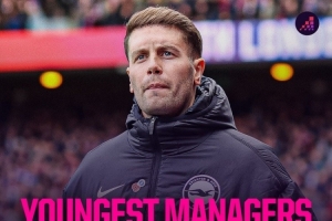 英超執(zhí)教50場最年輕主帥排名：赫爾澤勒居首，維亞利、古利特在列
