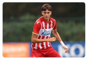 德天空：德甲俱樂(lè)部關(guān)注紅星16歲前鋒達(dá)姆賈諾維奇