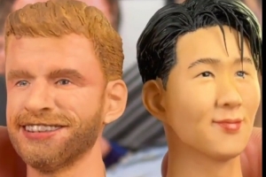 即將交手！美職聯(lián)社媒曬手工制作穆勒、孫興慜頭雕視頻