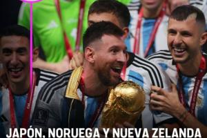 梅西大戰(zhàn)哈蘭德??AI預(yù)測阿根廷世界杯分組：日本、挪威、新西蘭