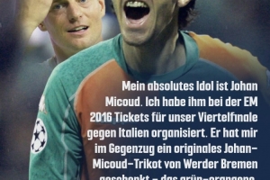 克羅斯：約翰·米庫是我絕對(duì)的偶像，我永遠(yuǎn)不會(huì)說我比他更優(yōu)秀