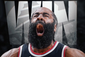 還在進(jìn)化！哈登狂轟55分僅2失誤 創(chuàng)個(gè)人生涯50+比賽最低失誤數(shù)