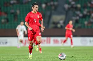 16歲帥惟浩中乙20戰(zhàn)5球，是中國09年齡段職業(yè)聯(lián)賽進球首人