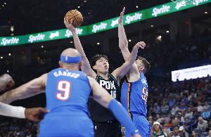 楊瀚森：去了G聯(lián)盟之后感覺自己在場上表現(xiàn)和適應(yīng)程度都好了很多