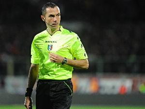 歐足聯(lián)官方：意大利44歲主裁馬爾科·圭達(dá)將執(zhí)法阿森納vs拜仁