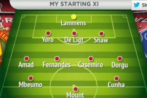 曼晚預(yù)測(cè)曼聯(lián)首發(fā)：卡塞米羅搭B費(fèi)，多爾古、芒特、姆伯莫出戰(zhàn)