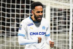 36歲5個月，奧巴梅揚是代表法甲球隊歐冠梅開二度最年長球員