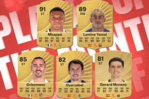 西甲11月最佳球員候選：格列茲曼、姆巴佩、亞馬爾在列