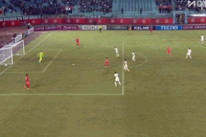 河內(nèi)門將2回合送3個(gè)，本場(chǎng)卡里烏斯附體，國(guó)安仍被淘汰出局