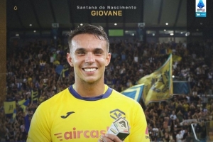 ESPN，國米有意維羅納前鋒吉奧瓦尼，齊沃被球員的表現(xiàn)深深打動