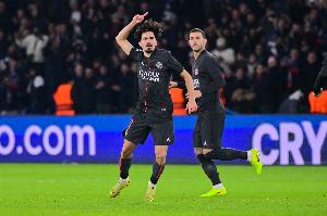 維蒂尼亞戴帽！巴黎成歐冠史上唯一有戴帽后衛(wèi)、中場和前鋒的球隊