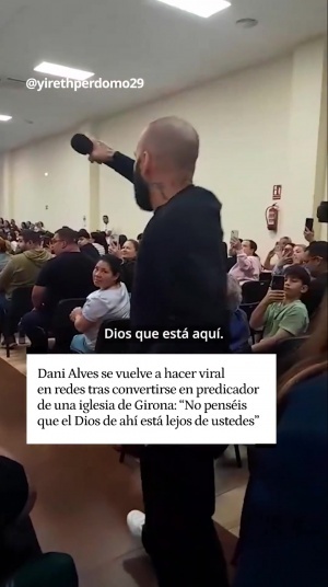 慷慨激昂！阿爾維斯成為傳教士后傳教：上帝就在我們身邊