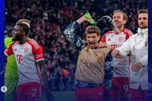 德轉(zhuǎn)回顧拜仁阿森納近5次交鋒：3次5-1、上次淘汰賽基米希制勝