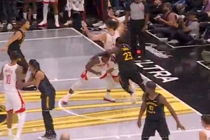 火勇L2M：兩次漏判火箭均吃虧 追夢(mèng)繞掩護(hù)揮肘&理查德犯規(guī)阿門(mén)！