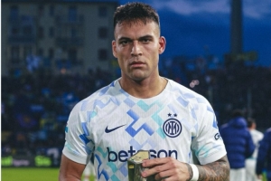 梅開(kāi)二度！意甲官方：勞塔羅當(dāng)選國(guó)米2-0比薩全場(chǎng)最佳球員