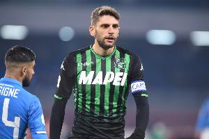 下周將戰(zhàn)AC米蘭！薩索洛官方：貝拉爾迪右腿屈肌中度撕裂