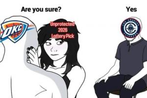 ??恐怖故事！多虧快船 聯(lián)盟第一的雷霆拿狀元簽概率9.8%