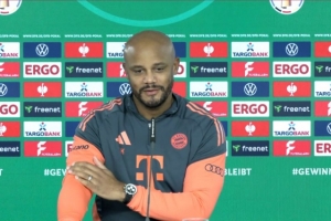 孔帕尼：阿方索無法出戰(zhàn)柏林聯(lián) 沒考慮其他球隊我眼里只有拜仁