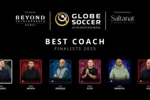 環(huán)足獎最佳主帥最終候選：阿隆索、阿爾特塔、斯洛特、恩里克在列