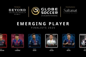 環(huán)足獎(jiǎng)年度最佳新秀最終名單：杜埃、內(nèi)維斯、庫(kù)巴西、居萊爾在列