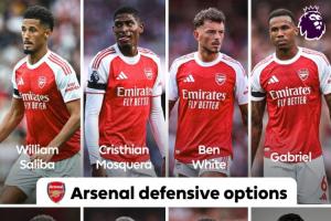 墻裂了??阿森納后防八大金剛總身價4.23億歐，3傷員身價1.9億歐