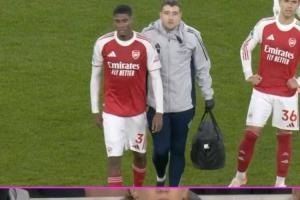 阿爾特塔：加布薩利巴傷完莫斯克拉也傷了，可能是膝蓋或腳踝??