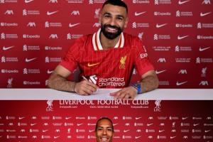 沒(méi)想到??33歲薩拉赫34歲范戴克頂薪續(xù)約，一人坐板凳一人失誤多