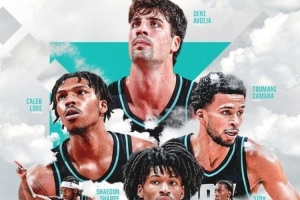 全民皆兵！開拓者賽后發(fā)布六人得分上雙、三人20+海報