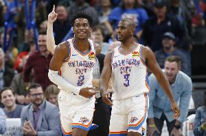 美記：保羅是最具競(jìng)爭(zhēng)精神的球員之一 SGA聽(tīng)得進(jìn)他的話有些則相反