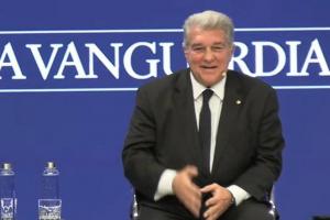 拉波爾塔：沒(méi)收到梅西有關(guān)雕像的答復(fù) 用他的名字命名球場(chǎng)不合適