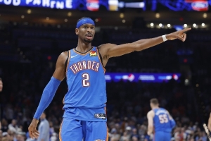 雷霆目前的凈勝分累計(jì)358分 創(chuàng)NBA歷史球隊(duì)前23場最大凈勝分紀(jì)錄