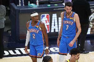 6人傷缺又被迫變陣！雷霆首發(fā)：SGA、華萊士、杰倫威、杰林、切特